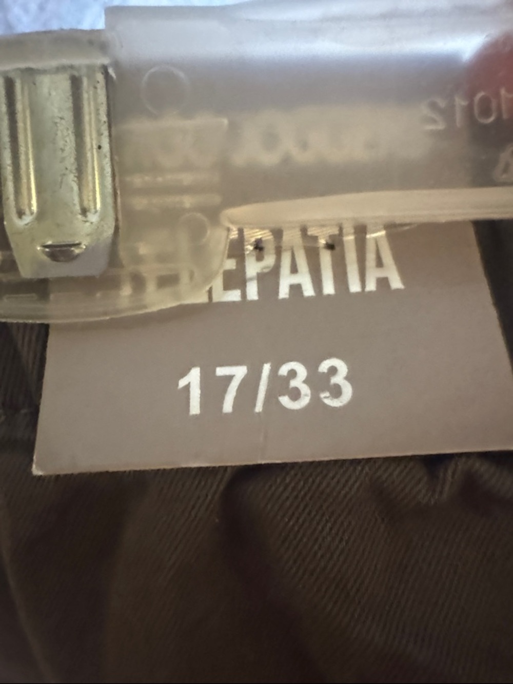 Telepatia Grey Cargo Pants with Utility Straps - Picture 3 of 7